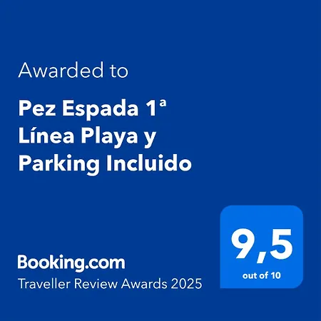 شقة Pez Espada 1ª Linea Playa Y Parking Incluido